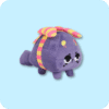 PRETTY PRESENT COAL PLUSH