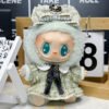 SKU 20 Green small frilly headpiece including dress and bow tie